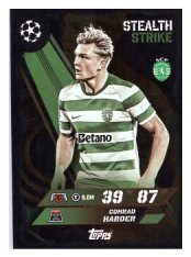 fotbalová kartička 2025-26 Topps Match Attax UCC 459 Conrad Harder (Sporting Clube de Portugal)