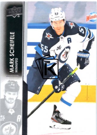 hokejová karta 2021-22 UD Series One 197 Mark Scheifele - Winnipeg Jets