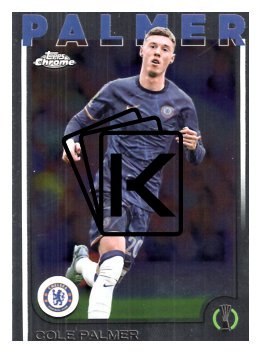 fotbalová kartička 2024-25 Topps Chrome UCC 32 Cole Palmer, Chelsea FC
