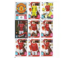 Týmový set 2021-22 Topps Match Attax UEFA Champions League  Manchester United (18karet)