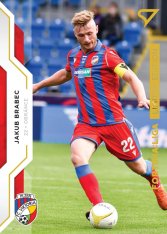 fotbalová kartička SportZoo 2020-21 Fortuna Liga Gold Limited 86 Jakub Brabec FK Viktoria Plzeň /99