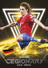 fotbalová kartička 2024 SportZoo Hrdí Lvi Legionary LN-11 Alex Král