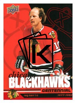 2025-26 Upper Deck Centennial Chicago Blackhawks 30 Reg Kerr