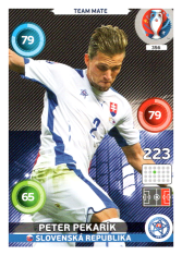 Panini Adrenalyn XL EURO 2016 Team Mate 356 Peter Pekarik Slovensko