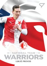fotbalová kartička SportZoo 2020-21 Fortuna Liga Serie 2 National Team Warriors WR08 Lukáš Provod SK Slavia Praha