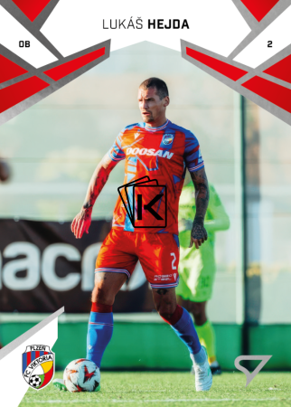 Fotbalová kartička 2024-25 SportZoo Chance Liga Serie 2 FC Viktoria Plzeň 224 LUKÁŠ HEJDA