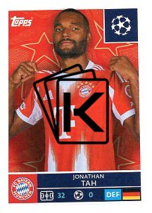2025-26 Topps Champions League FC Bayern München 201 Jonathan Tah