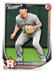 Baseballová karta 2025 Bowman 47 Shay Whitcomb, Houston Astros RC