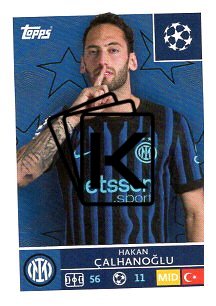 2025-26 Topps Champions League FC Internazionale Milano 221 Hakan Çalhanoğlu