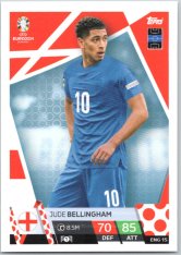 fotbalová karta Topps Match Attax EURO 2024 ENG15 Jude Bellingham (England)