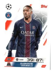 fotbalová kartička 2025-26 Topps Match Attax UCC 242 Ousmane Dembélé (Paris Saint-Germain)