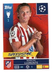 2025-26 Topps Champions League Atlético Madrid 120 Marcos Llorente