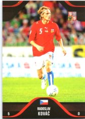 fotbalová kartička 2022 Pro Arena Repre v srdcích Red 8 Radoslav Kováč