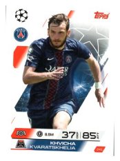 fotbalová kartička 2025-26 Topps Match Attax UCC 241 Khvicha Kvaratskhelia (Paris Saint-Germain)