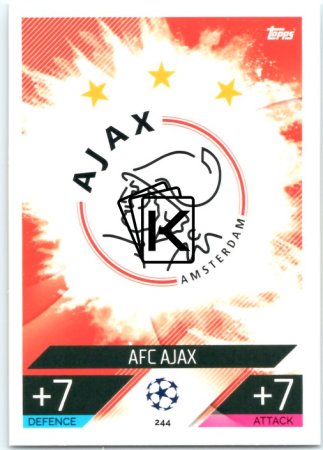 Fotbalová kartička 2022-23 Topps Match Attax UCL244 Team Logo- AFC Ajax
