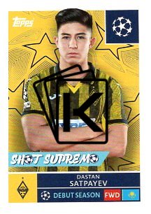 2025-26 Topps Champions League FK Kairat Almaty 515 Dastan Satpayev