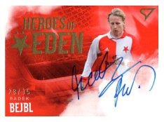 podepsaná karta 2025-26 SportZoo SK Slavia Praha Heroes of Eden /35  HES-RB Radek Bejbl