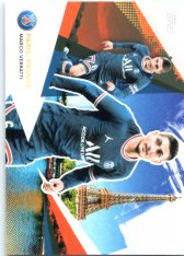 Fotbalová kartička Topps 2021-22 PSG Team Set Our City 24 Marco Verratti