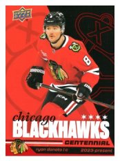 2025-26 Upper Deck Centennial Chicago Blackhawks 32 Ryan Donato