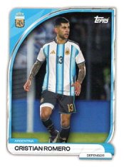 fotbalová kartička 2026 Topps 2 Cristian Romero (Argentina)
