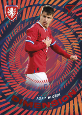 fotbalová kartička 2024 SportZoo Hrdí Lvi Dimension level 2 DM-16 Adam Hložek