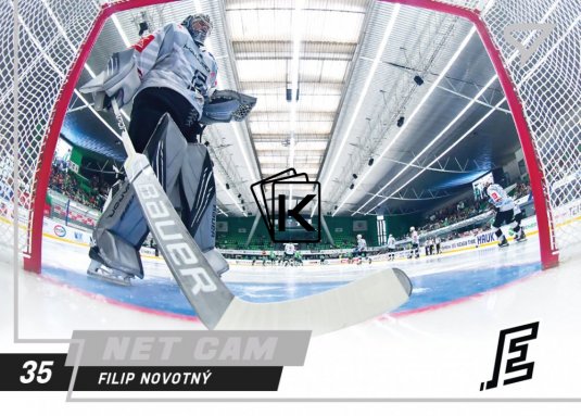 hokejová kartička 2021-22 SportZoo Tipsport Extraliga Serie 2 Net Cam NC-14 Filip Novotný HC Energie Karlovy Vary