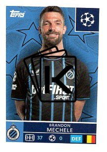 2025-26 Topps Champions League  Club Brugge 484 Brandon Mechele