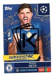 2025-26 Topps Champions League Chelsea FC 164 Pedro Neto