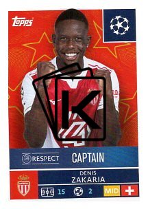 2025-26 Topps Champions League AS Monaco FC 71 Denis Zakaria