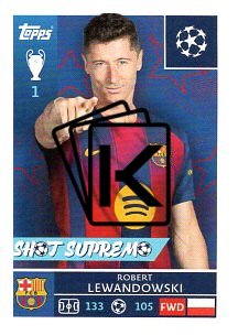2025-26 Topps Champions League FC Barcelona 193 Robert Lewandowski