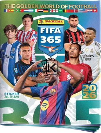 Panini FIFA 365 2026 Album na samolepky