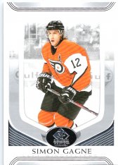 Hokejová karta 2020-21 Upper Deck SP Legends Signature Edition 252 Simon Gagne - Philadelphia Flyers
