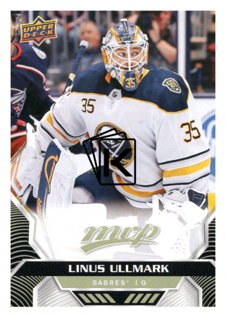 2020-21 UD MVP 151 Linus Ullmark - Buffalo Sabres