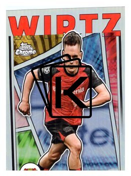 fotbalová kartička 2024-25 Topps Chrome Hero 150 - Florian Wirtz SSP