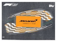 2025 Topps Turbo Attax F1 McLaren F1 Team 10	Team Logo