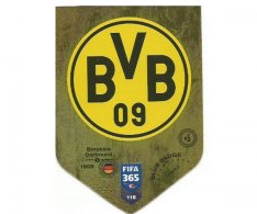 Fotbalová kartička Panini FIFA 365 – 2019 Znak Borussia Dortmund