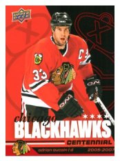 2025-26 Upper Deck Centennial Chicago Blackhawks 87 Adrian Aucoin