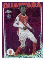 fotbalová kartička 2024-25 Topps Chrome Magenta 103 - Kassoum Ouattara