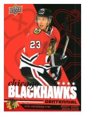 2025-26 Upper Deck Centennial Chicago Blackhawks 70 Kris Versteeg