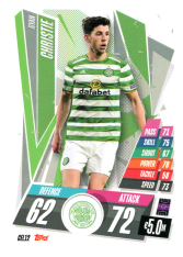 fotbalová kartička Topps Match Attax Champions League 2020-21 CEL12 Ryan Christie Celtic Fc