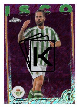 fotbalová kartička 2024-25 Topps Chrome Magenta 143 - Isco