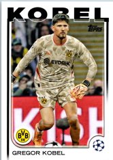 fotbalová kartička 2024-25 Topps UEFA Club Competitions Flagship 168 Gregor Kobel Borussia Dortmund