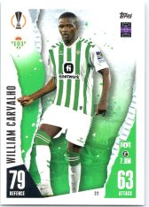 Fotbalová kartička 2023-24 Topps Match Attax UEFA Club Competitions 311 William Carvalho Real Betis Balompie