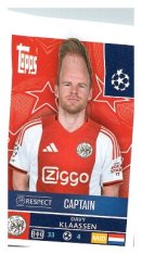 2025-26 Topps Champions League AFC Ajax 43 Davy Klaassen