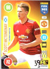 fotbalová karta Panini Adrenalyn XL FIFA 365 2021 Team Mate 138 Scott McTominay Manchester United