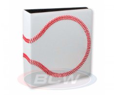 Album BCW Baseball 3 kroužkové bílé prošité