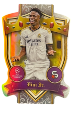 Fotbalová kartička 2023-24 Topps Superstars UEFA Club Competitions UCL Royalty ROY-3 Vini Jr. (Real Madrid C.F.)