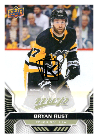 2020-21 UD MVP 60 Bryan Rust - Pittsburgh Penguins