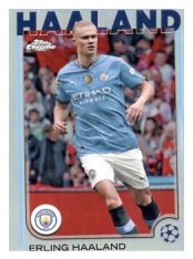 fotbalová kartička 2024-25 Topps Chrome Refractor 9 - Erling Haaland
