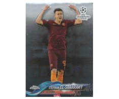 Fotbalová kartička Topps Chrome 2017-18 Champions League 92 Stephan el-Shaarawy – AS Roma